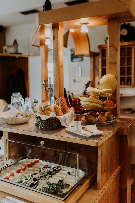 Frühstücken im Gästehaus Feldkirchen